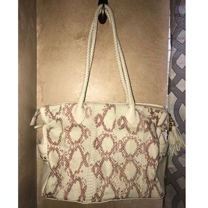 Chi genuine Snakeskin Handbag by Carlos Falchi